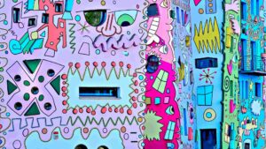 Rizzi Haus - farblich aufgepimpt