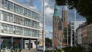 Blick von der Küchenstraße auf St. Katharinen