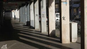 Arkadengang in der Mpnzstraße