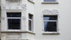 Jugendstilfassade in der Pestalozzistraße