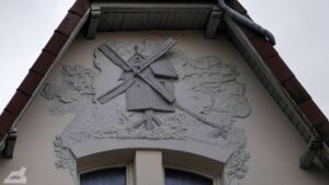Jugendstilfassade in der Pestalozzistraße