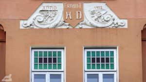 Jugendstilfassade in der Freisestraße
