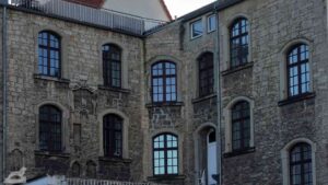 Hofseite des Bankhaus Löbbecke