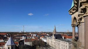 Blick vom Turm des Rathaus