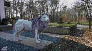 Wolfsburg ♦ Wolf an der Nordsteimker Straße