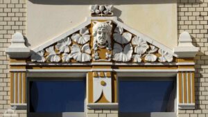 Jugendstilfassade in der Roonstraße