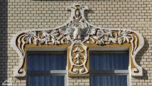 Jugendstilfassade in der Roonstraße