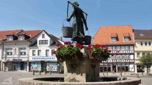 Schöningen ♦ Wassermaid-Brunnen