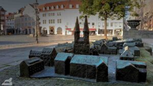 Relief Altstadtmarkt mit St. Martini