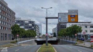 Wolfsburg ♦ Tunneleinfahrt Heinrich-Nordhoff-Straße