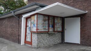 Kiosk am Gleichrichterwerk Augusttorwall
