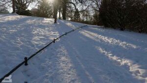 Museumspark im Winter