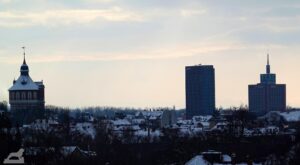 Wasserturm am Giersberg und BraWo-Tower I und II