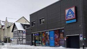 Neuer Aldi-Markt in der Kastanienallee