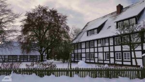 Fachwerkhaus in der Straße Zwischen den Bächen