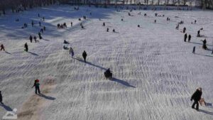 Rodelbahn auf dem Nußberg