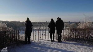 Blick vom Nußberg-Bunker