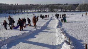 Rodelbahn auf dem Nußberg