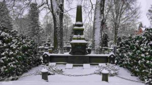 Grabstätte auf dem Hauptfriedhof