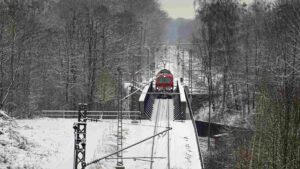 Bahngleis an der Helmstedter Straße