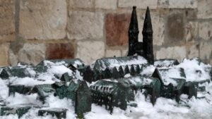 Stadtrelief auf dem Altstadtmarkt