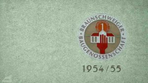 Logo der Braunschweiger Baugenossenschaft BBG in der Karlstraße