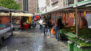 Markt auf dem Altstadtmarkt
