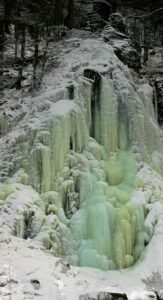 Bad Harzburg ♦ gefrorener Radau-Wasserfall