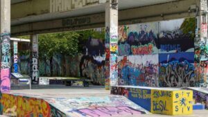 Skaterpark am Westbahnhof