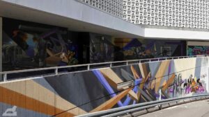 Street Art Festival (am Sockelbereich des ehemaligen Galeria-Kaufhauses)