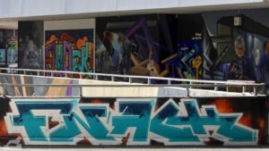 Street Art Festival (am Sockelbereich des ehemaligen Galeria-Kaufhauses)