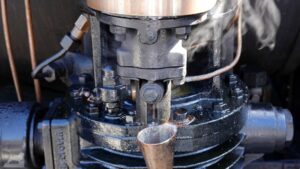 Luftpumpe der Dampflok "Braunschweig"