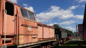 Alte VW-Werkseisenbahn im Lokpark
