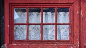 Fenster des Wärterhäuschens