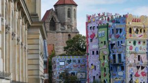 Rizzi-Haus zwischen Schloß und St. Magni