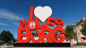 I love Wolfsburg am Robert-Koch-Platz