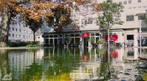 Teich auf dem Herzogin-Anna-Amalia-Platz
