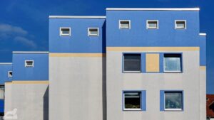 Wohnblock in der Höfenstraße
