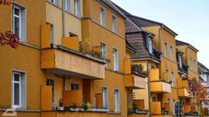 Wohnblock in der Honrothstraße
